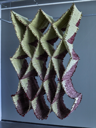<i>The Metamorphosis of Weaving II</i>   (2020)
<br>Photo: Daniela Ferro</br>